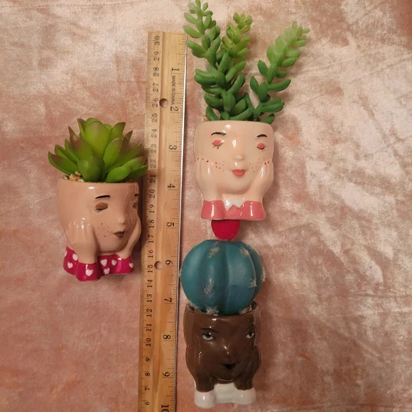 Kohl's Celebrate Together™ Valentine's Day Artificial Succulent Planter 3-pieces - Picture 13 of 16